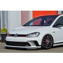 Cup Frontspoilerlippe aus ABS passend für VW  Golf 7...