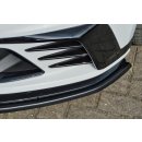 Cup Frontspoilerlippe aus ABS passend für VW  Golf 7 GTI Clubsport ab Bj.: 02/2016- - Seidenmattschwarz