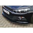 Cup Frontspoilerlippe aus ABS passend für VW  Scirocco 3, R-Line, Typ 13 Bj.: 2009-2014 - Seidenmattschwarz