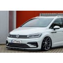 Cup Frontspoilerlippe aus ABS passend für VW  Touran...