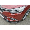 Cup Frontspoilerlippe aus ABS  passend für Renault  Scenic 4 + Gran Scenic 4 ab Bj.: 2016- - Seidenmattschwarz