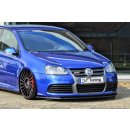 Cup Frontspoilerlippe aus ABS  passend für VW  Golf 5, R32, 1K Ab Bj.: 2005- - Seidenmattschwarz