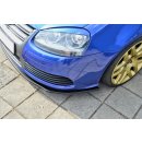 Cup Frontspoilerlippe aus ABS  passend für VW  Golf 5, R32, 1K Ab Bj.: 2005- - Seidenmattschwarz