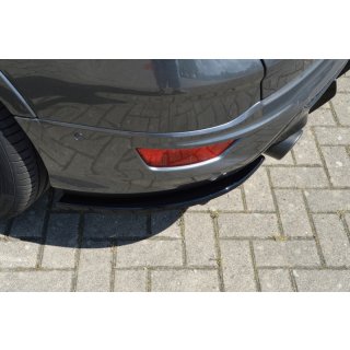 Heckansatz Seitenteile Flaps links/rechts aus ABS passend für Ford  Kuga DM2 ab Bj.: 2016- - Seidenmattschwarz