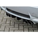 Heckdiffuser Mittelteil aus ABS passend für BMW  M3 E92/E93 Bj.: 2007-2013 - Seidenmattschwarz