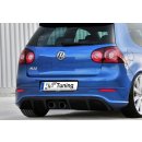 Heckeinsatz DTM F1 Look, nur passend an Model R32 passend für VW  Golf 5, R32, 1K Ab Bj.: 2005- - Seidenmattschwarz