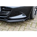 CUP Frontspoilerlippe aus ABS, mit Wing Phase 2 passend für Mazda  MX5, ND/RF ab Bj.: 2015- - Seidenmattschwarz