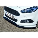 CUP Frontspoilerlippe aus ABS passend für Ford  S-Max 2 Bj.: 2015-2019 - Seidenmattschwarz