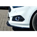 CUP Frontspoilerlippe aus ABS passend für Ford  S-Max 2 Bj.: 2015-2019 - Seidenmattschwarz