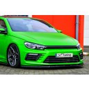 Cup Frontspoilerlippe aus ABS, Phase 2 passend für VW  Scirocco R Facelift ab Bj.: 2014 - Seidenmattschwarz