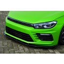 Cup Frontspoilerlippe aus ABS, Phase 2 passend für VW  Scirocco R Facelift ab Bj.: 2014 - Seidenmattschwarz