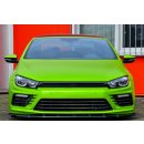 Cup Frontspoilerlippe aus ABS, Phase 2 passend für VW  Scirocco R Facelift ab Bj.: 2014 - Seidenmattschwarz