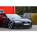 Cup Frontspoilerlippe aus ABS passend für Audi  A4...