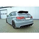 Heckschürze für Audi RS3 8V Sportback