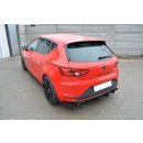 SEAT LEON III CUPRA Diffusor Heck Ansatz für Heckschürze für & Heck Ansatz Flaps Diffusor für