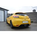 Diffusor Heck Ansatz für Heckschürze für RENAULT MEGANE MK3 RS