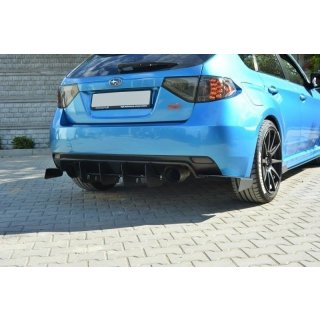 Diffusor Heck Ansatz für Heckschürze für Subaru Impreza WRX STI 2009-2011