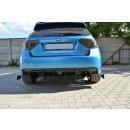 Diffusor Heck Ansatz für Heckschürze für Subaru Impreza WRX STI 2009-2011