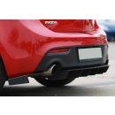 Heck Ansatz Flaps Diffusor für MAZDA 3 MK2 MPS