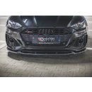 Front Ansatz V.2 für Audi RS5 F5 Facelift schwarz matt