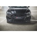 Front Ansatz V.2 für Audi RS5 F5 Facelift schwarz...