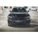 Front Ansatz V.3 für Audi RS5 F5 Facelift schwarz matt