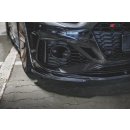 Front Ansatz V.3 für Audi RS5 F5 Facelift schwarz matt