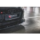 Front Ansatz V.3 für Audi RS5 F5 Facelift schwarz matt