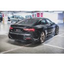 Seitenschweller Ansatz für Audi RS5 Sportback F5 Facelift schwarz matt