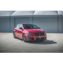 Front Ansatz V.2 für Peugeot 308 GT Mk2 Facelift schwarz matt