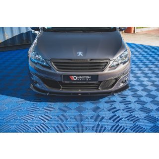 Front Ansatz V.2 für Peugeot 308 Mk2 Facelift Carbon Look