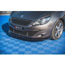 Front Ansatz V.2 für Peugeot 308 Mk2 Facelift Carbon Look