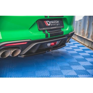 Mittlerer Diffusor Heck Ansatz für Ford Mustang GT Mk6 Facelift Carbon Look