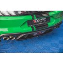 Mittlerer Diffusor Heck Ansatz für Ford Mustang GT Mk6 Facelift Carbon Look