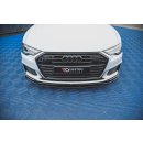 Front Ansatz V.3 für Audi A6 S-Line / S6 C8  schwarz...