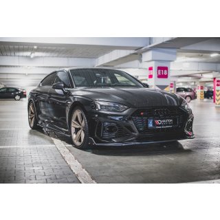 Front Ansatz V.1 +Flaps für Audi RS5 F5 Facelift