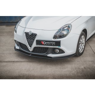 Front Ansatz V.2 für Alfa Romeo Giulietta  schwarz Hochglanz