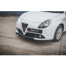 Front Ansatz V.3 für Alfa Romeo Giulietta  schwarz Hochglanz