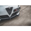 Front Ansatz V.3 für Alfa Romeo Giulietta  schwarz Hochglanz