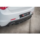 Heck Ansatz Flaps Diffusor V.1 für Alfa Romeo Giulietta  schwarz Hochglanz