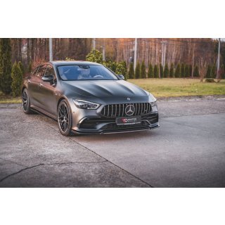 Front Ansatz V.2 für Mercedes-AMG GT 53 4-Door Coupe schwarz matt