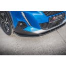 Front Ansatz V.2 für Peugeot 2008 Mk2 Carbon Look