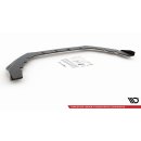 Robuste Racing Front Ansatz für passend +Flaps für Ford Focus RS Mk3 schwarz Hochglanz