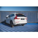 Spoiler CAP für Volvo XC60 Mk2 R-Design schwarz Hochglanz