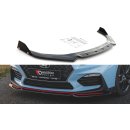 Front Ansatz V.6 +Flaps für Hyundai I30 N Mk3...