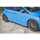 Side Flaps Ford Focus RS Mk3 schwarz Hochglanz