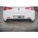 Diffusor Heck Ansatz für Alfa Romeo Giulietta Facelift (Einzelauspuffversion)