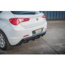 Diffusor Heck Ansatz für Alfa Romeo Giulietta Facelift (Einzelauspuffversion)