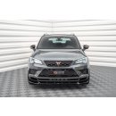 Front Ansatz V.1 für Cupra Ateca schwarz matt