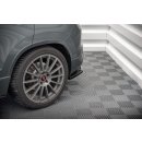 Heck Ansatz Flaps Diffusor für Cupra Ateca Carbon Look